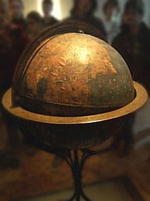 Primer globo conservado hasta hoy en dia 1492