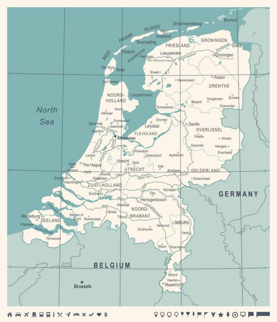 Principales ciudades de Holanda