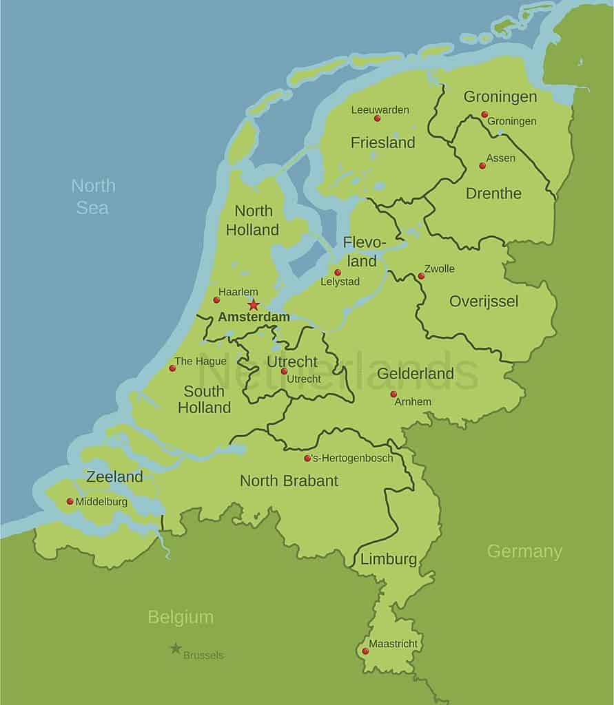 Regiones de Holanda