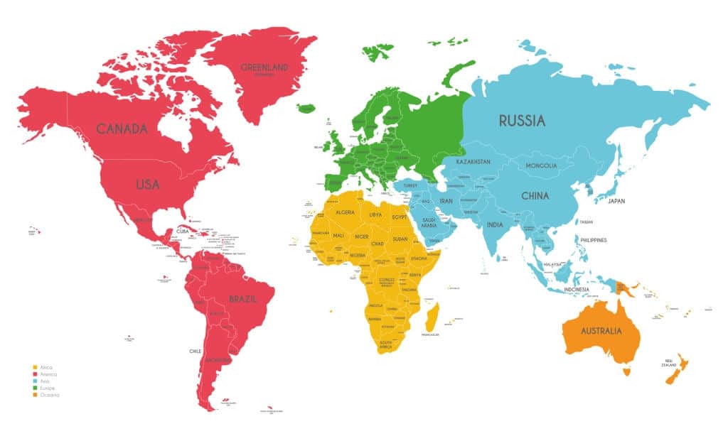 Continentes Del Mundo Proyecto Mapamundi 1531