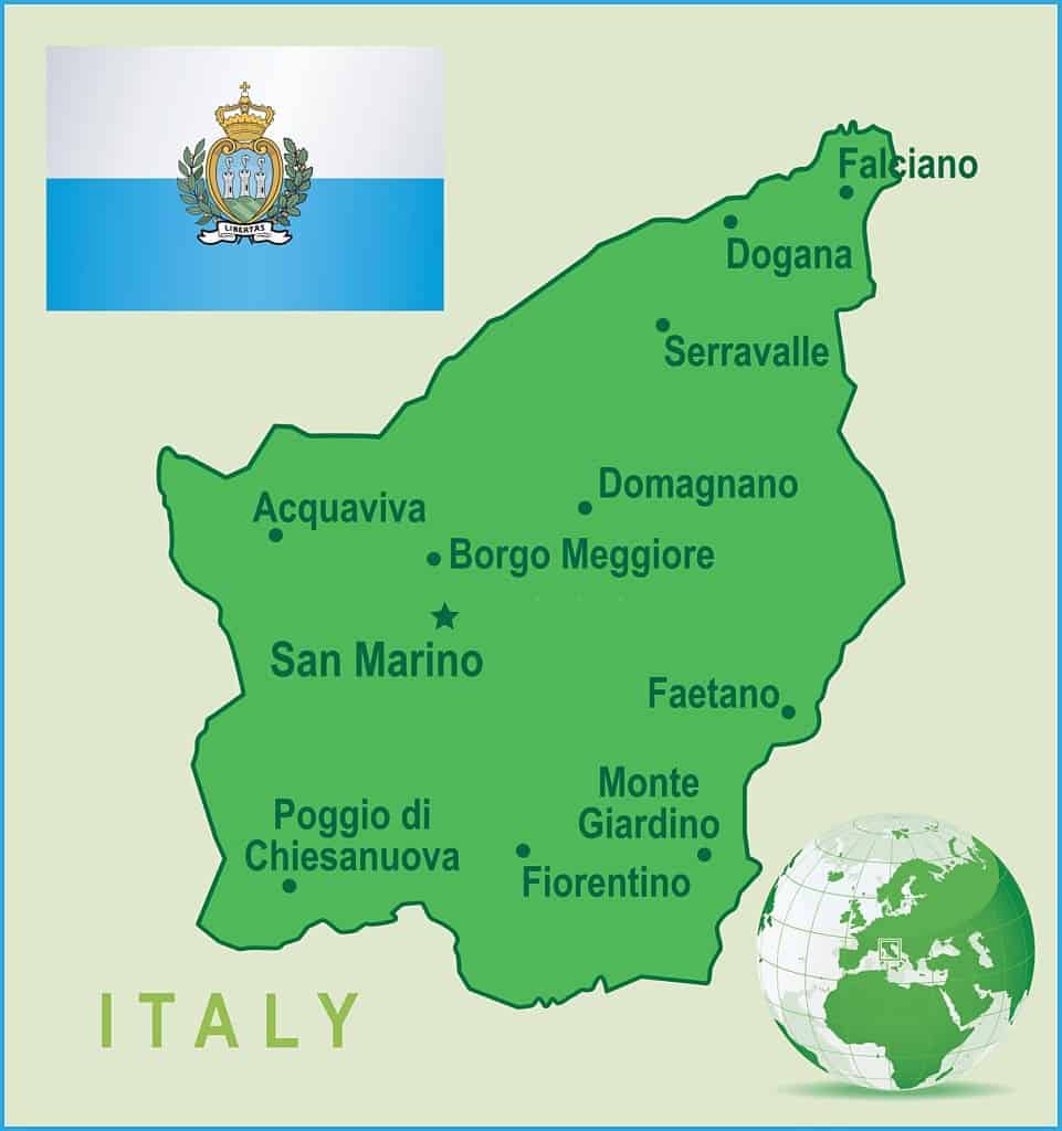 Ciudades de San Marino