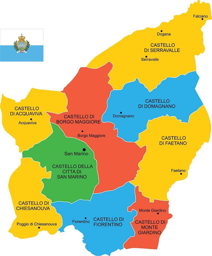 Regiones de San Marino